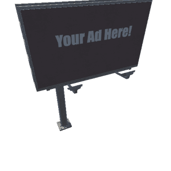 Two-sided billboard